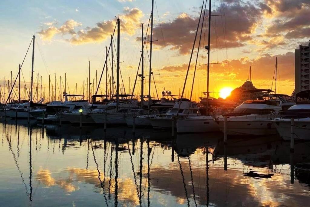 Apartament Vue Imprenable Sur Le Port, Proche Plages ! La Grande-Motte Zewnętrze zdjęcie